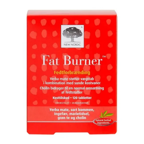 Fat Burner Fedtforbrænding 120 tabletter